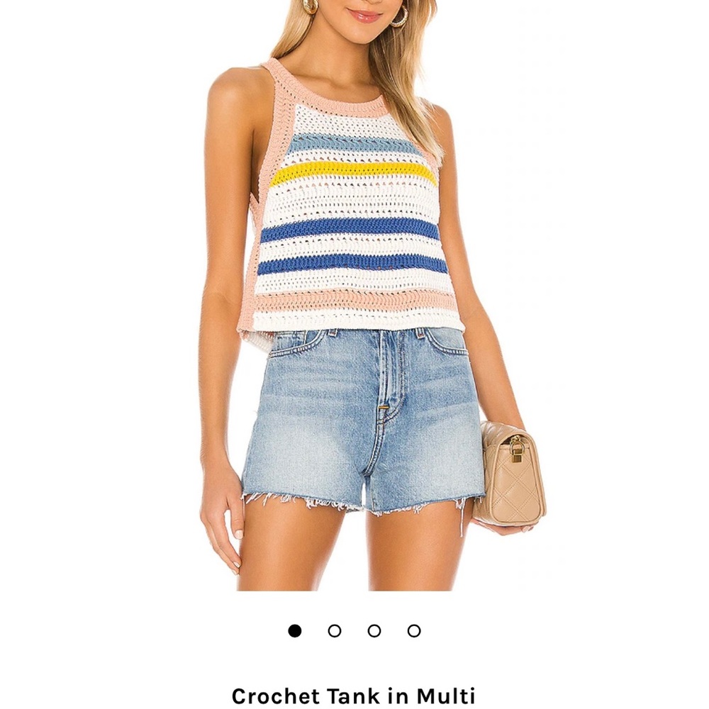 Crochet tank from BCBGeneration xs NWT